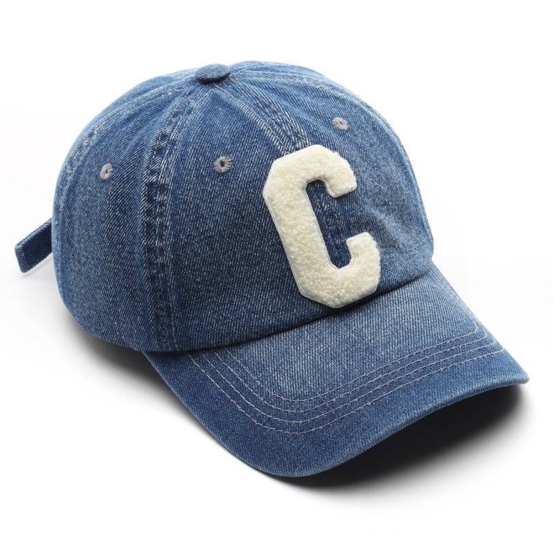 стильная бейсболка,джинсовая бейсболка,стильная кепка,бейсболка повседневная,бренд с буквой а кепка