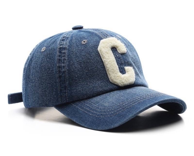 стильная бейсболка,джинсовая бейсболка,стильная кепка,бейсболка повседневная,бренд с буквой а кепка