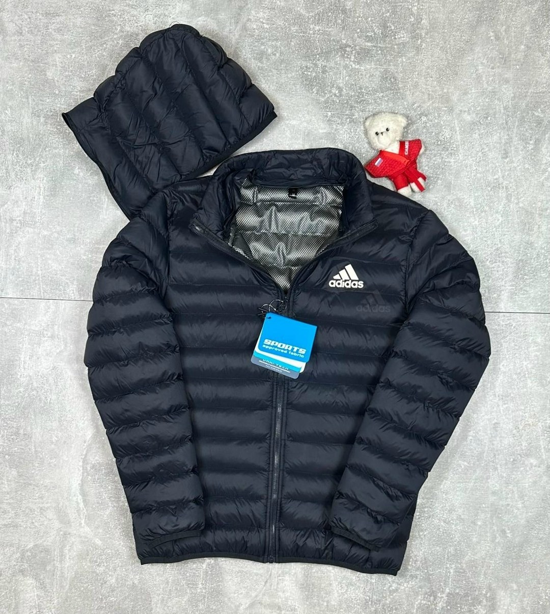 куртка adidas зимняя черная мужская 3 stripes,демисезонная куртка adidas,куртка мужская зимняя adidas,куртка adidas,adidas мужская куртка-пуховик черный