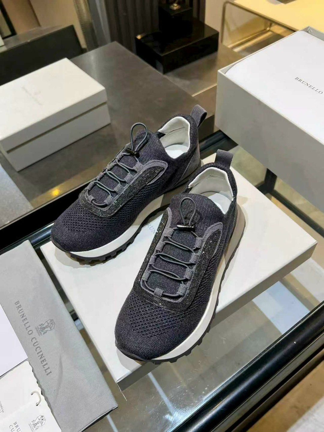 ,комбинированные кроссовки brunello cucinelli,кроссовки brunello cucinelli,кроссовки женские brunello cucinelli,женские кроссовки