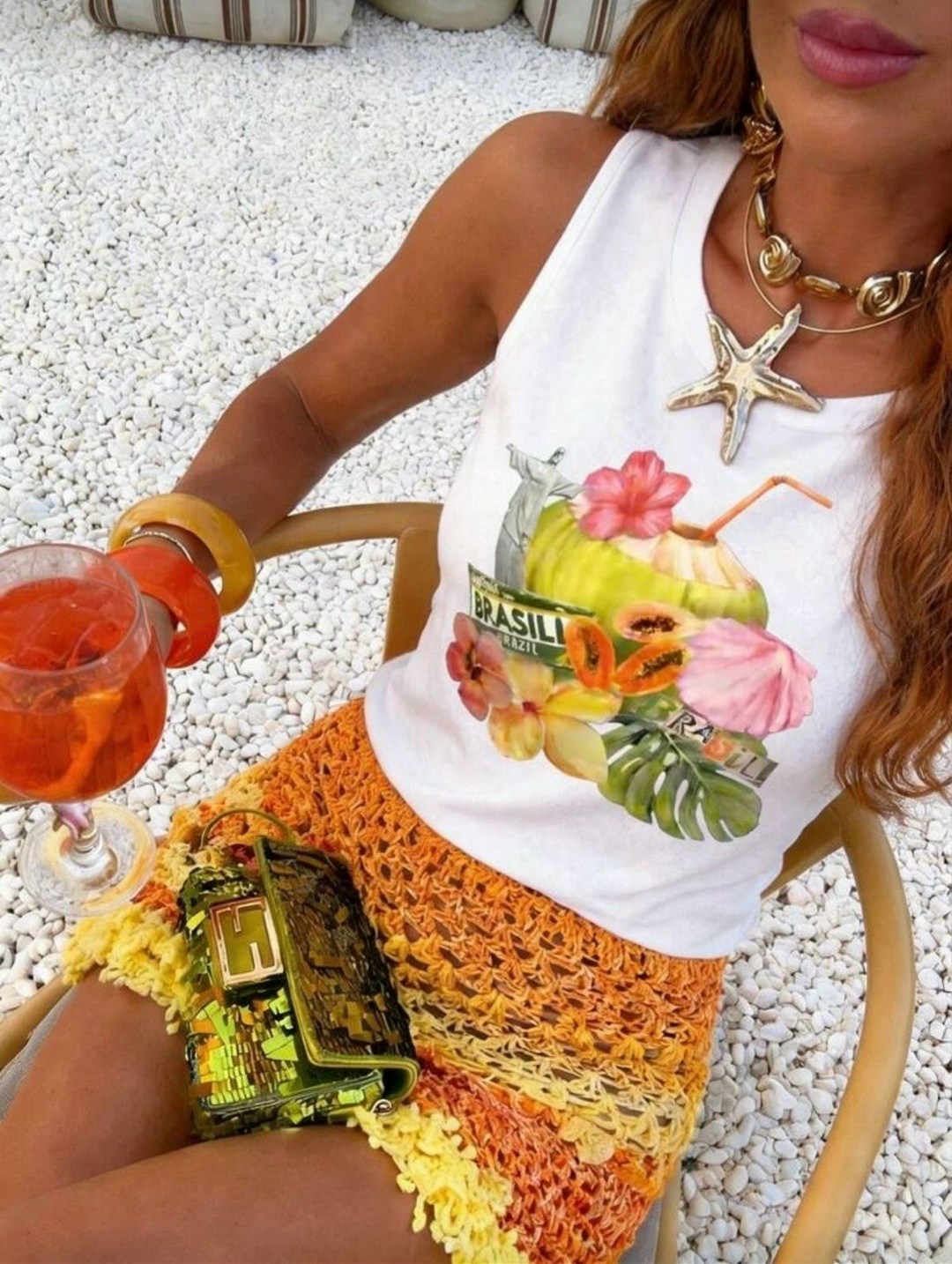 модные образы,летняя мода,летние наряды,летние образы,вязаные топы