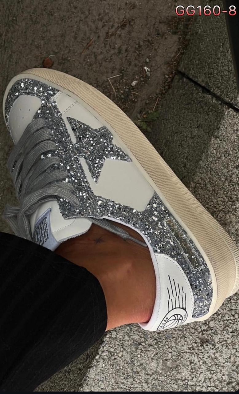 кеды женские golden goose,golden goose кеды hi star с блестками белый,кеды golden goose,golden goose кеды блестящие,
