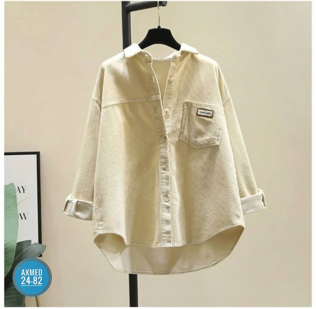 вельветовая рубашка свободного кроя,женская вельветовая рубашка с длинным рукавом,вельветовая женская рубашка,вельветовая рубашка,джинсовая рубашка женская 2026