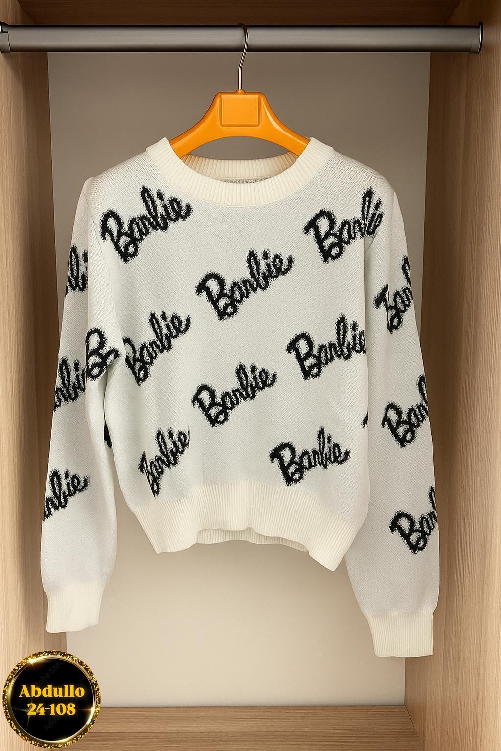 женский свитер,женская кофта,свитер,свитер оверсайз вязаный barbie,свитер оверсайз