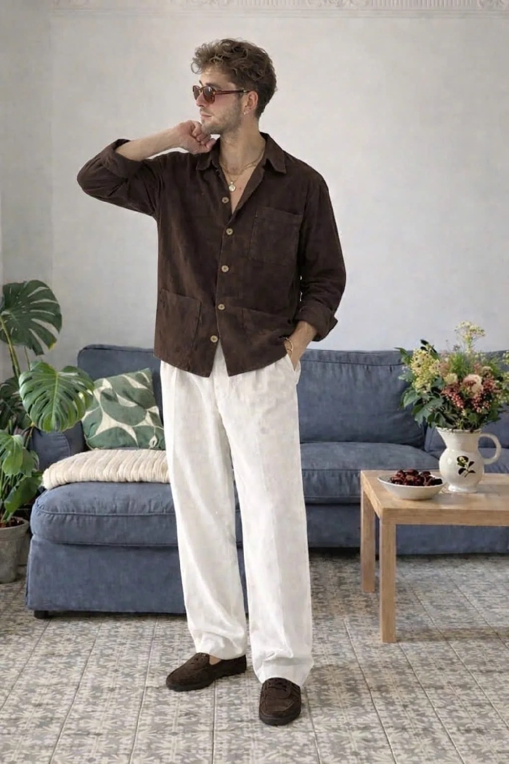 повседневные брюки,мужские брюки,широкие брюки,летний костюм льняной с брюками и рубашкой,мужская мода