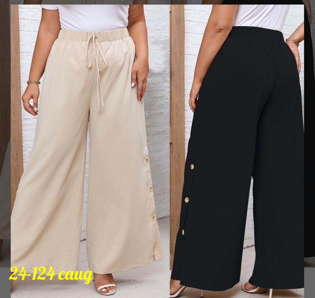 штаны женские широкие,брюки женские,широкие брюки женские,брюки женские с широкими штанинами, эластичная талия, много пуговиц,брюки палаццо из льна женские