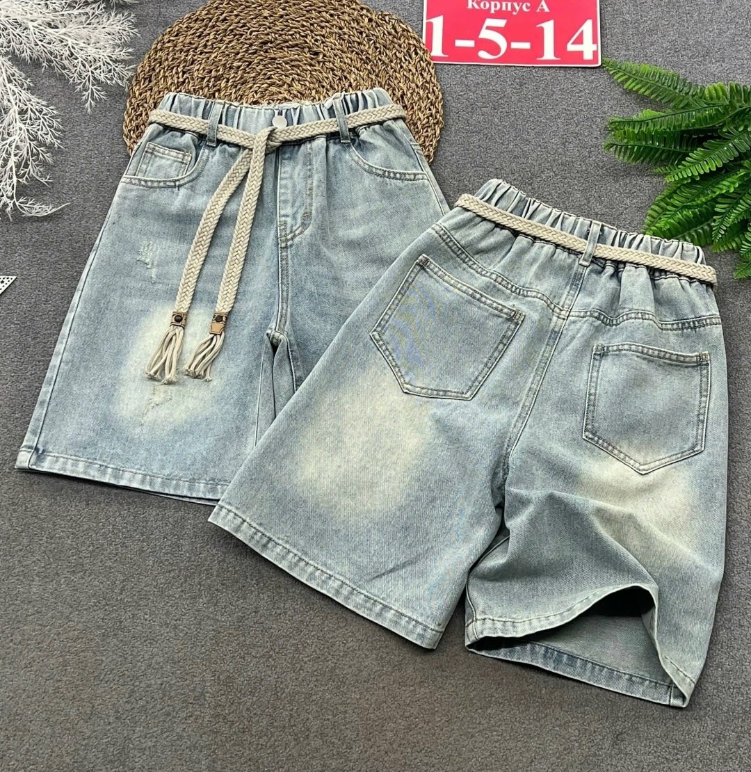 джинсовые шорты для девочек,джинсовые шорты,шорты для девочек,шорты джинсовые детские,удлиненные джинсовые шорты