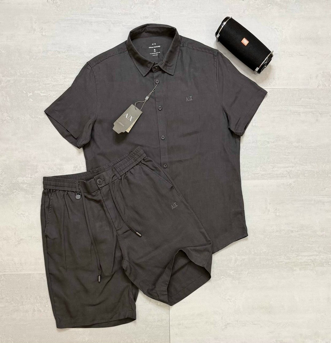 мужская мода,летние костюмы,мужские комплекты,костюм шорты и рубашка,костюм с шортам