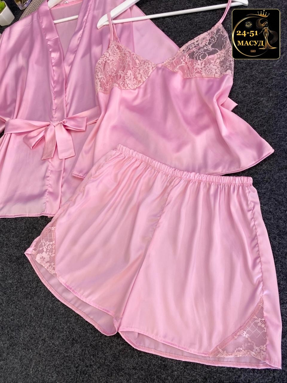 женские пижамные комплекты,пижама халат,пижама женская атласная,женская пижама,шелковый женский халат
