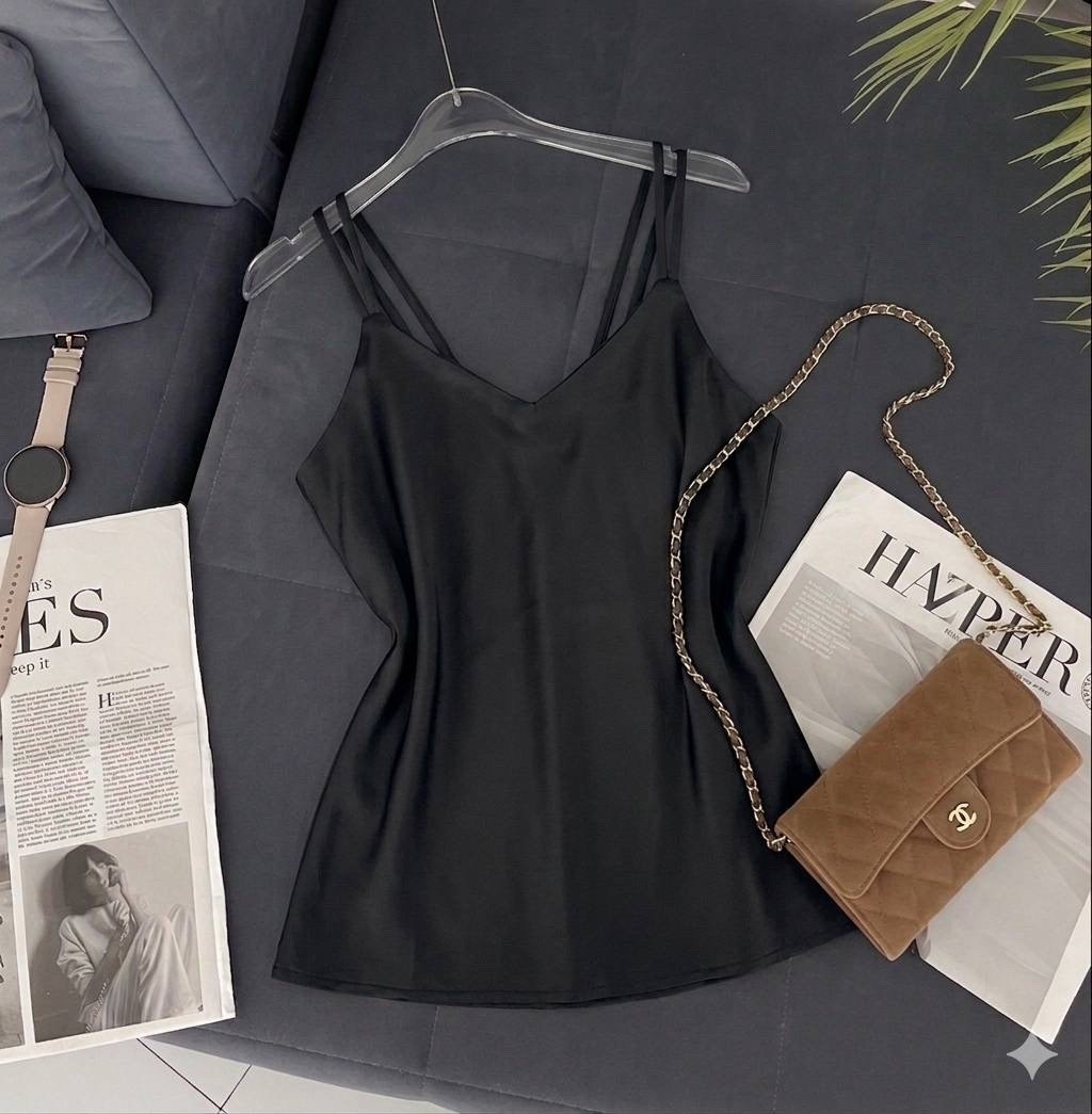 шелковый топ,коричневый топ,топ женский,женская майка,майка на бретельках