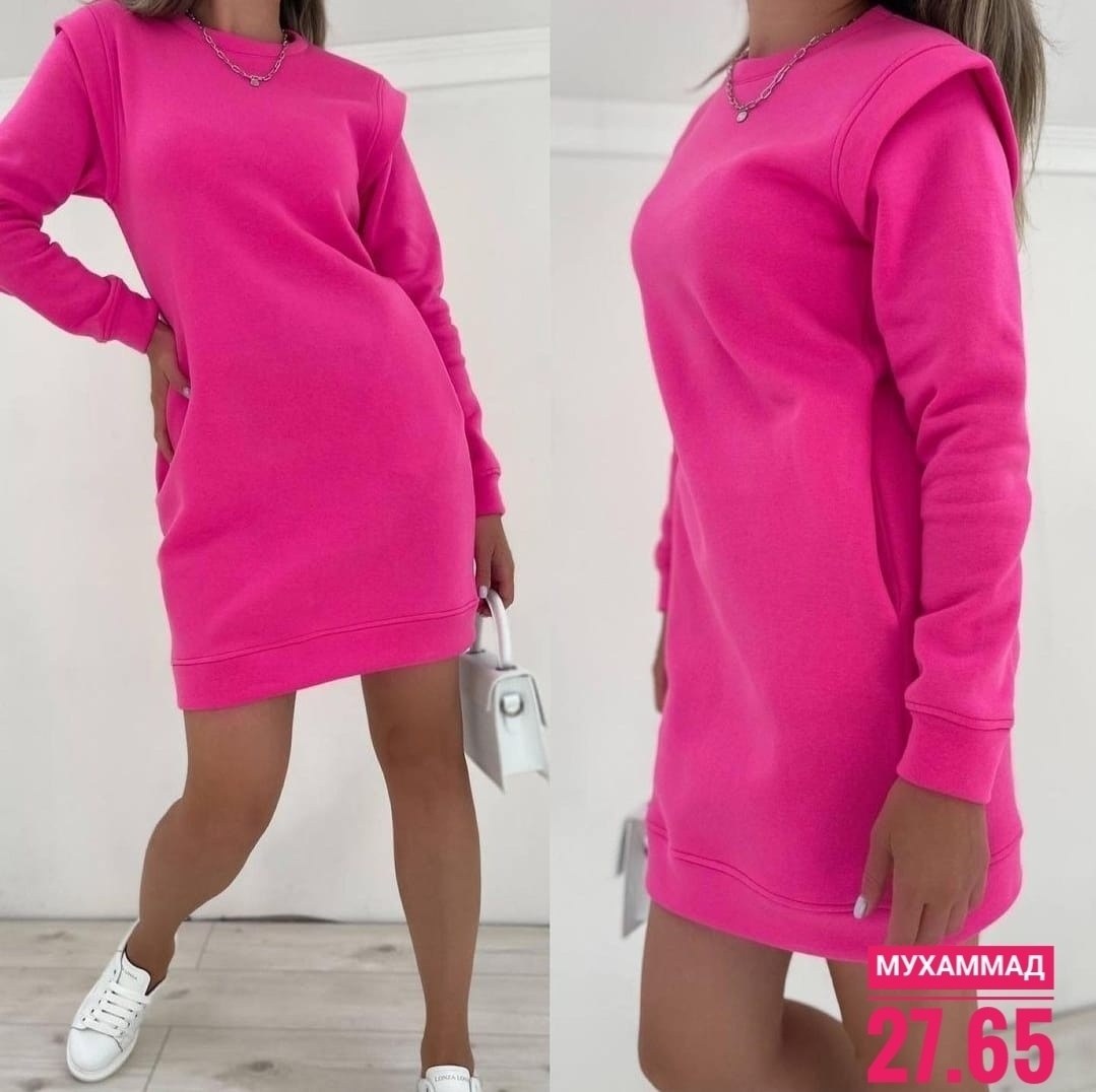 платье на флисе,платье спортивное теплое на флисе,платье спортивного стиля,туника из флис,туника женская ткань на флисе