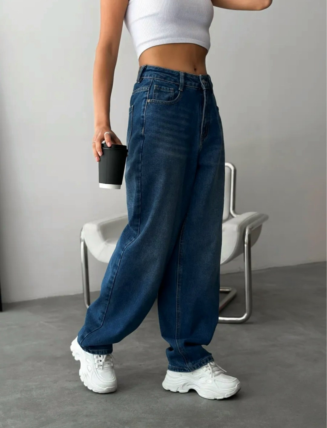 джинсы широкие женские,джинсы багги широкие torendo 314000990,джинсы широкие,джинсы женские широкие багги синие vl jeans,джинсы широкие прямые багги