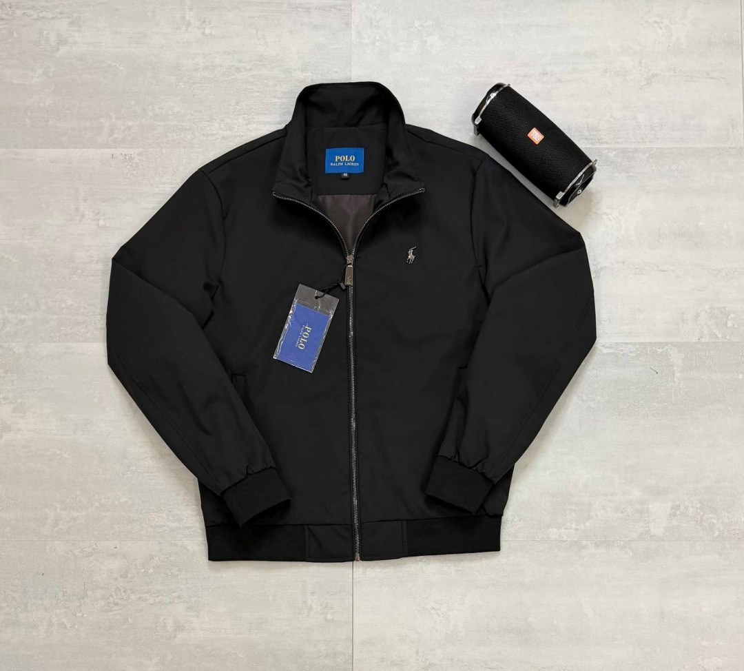 межсезонная куртка polo ralph lauren черный,ветровка polo ralph lauren,куртка polo ralph lauren,ветровка polo,куртка polo модель ''харрингтон''