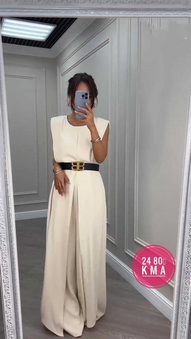 элегантные комбинезоны,комбинезон женский 48899,брючный комбинезон,комбинезон женский вечерний брючный,брючный комбинезон женский