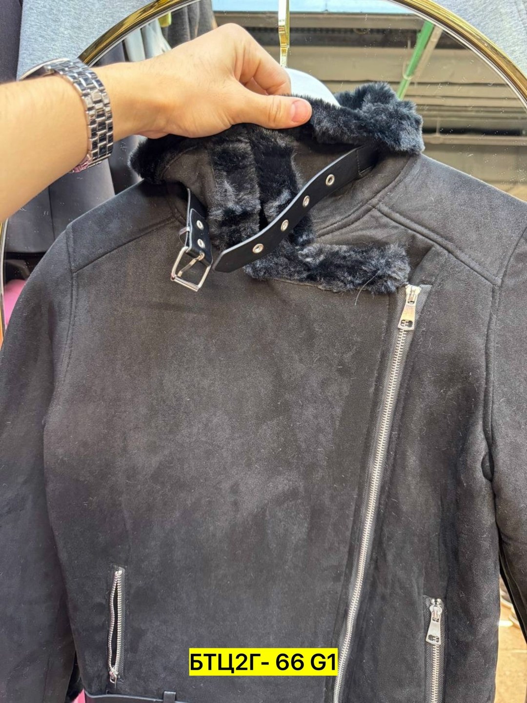 черная дубленка авиатор,дубленка женская,дублёнка авиатор,стильная дубленка женская,дубленка