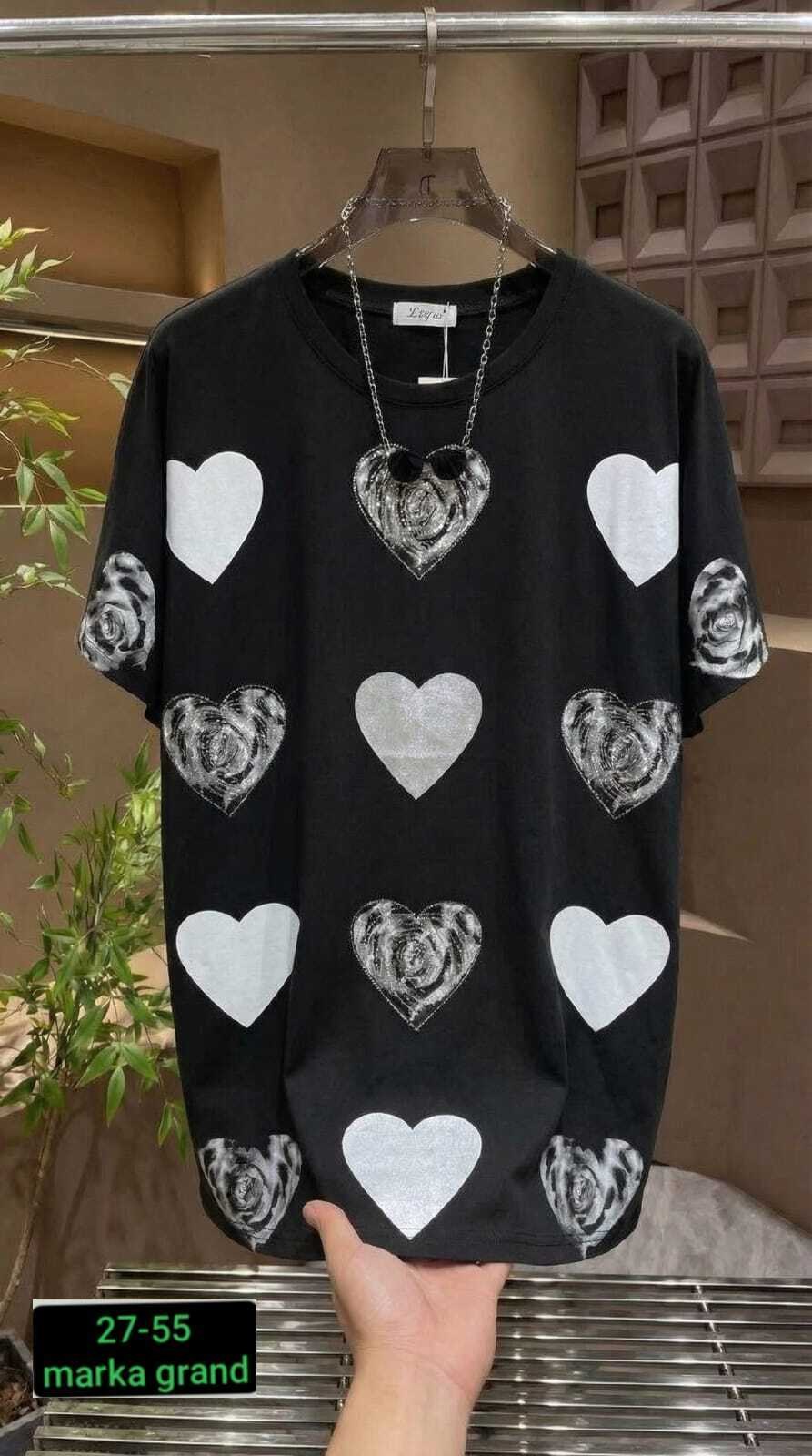 футболки женская,оверсайз футболка женская,футболка оверсайз с сердцами,футболки для женщин,футболки женская оверсайз с принтом