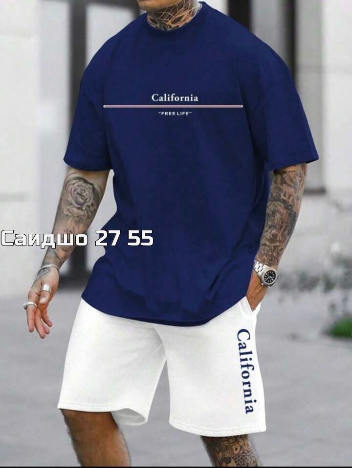 мужской спортивный костюм с шортами,костюм спортивный летний с футболкой и шортами,футболка и шорты костюм,костюм мужской с шортами,спортивный костюм шорты футболка