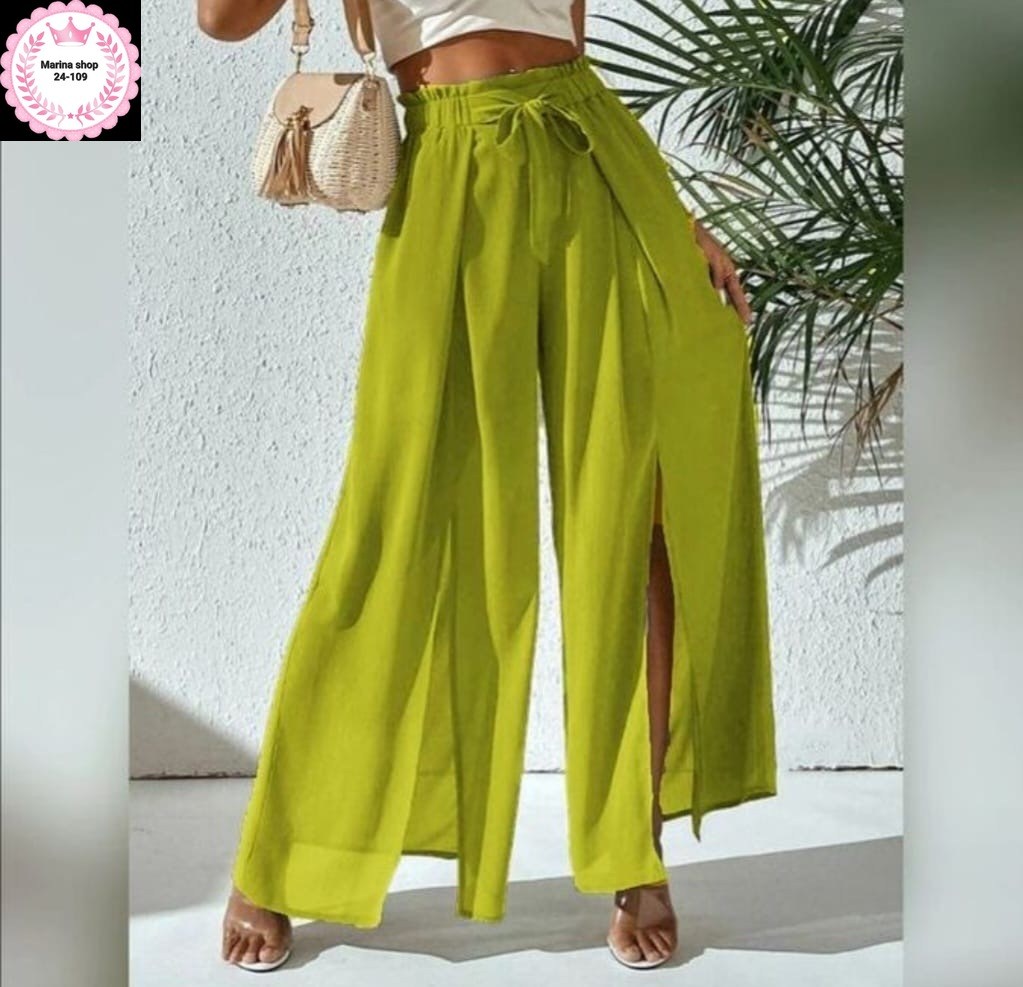 брюки широкие,брюки на завязках,модные брюки,брюки с запахом,брюки с широкими штанинами