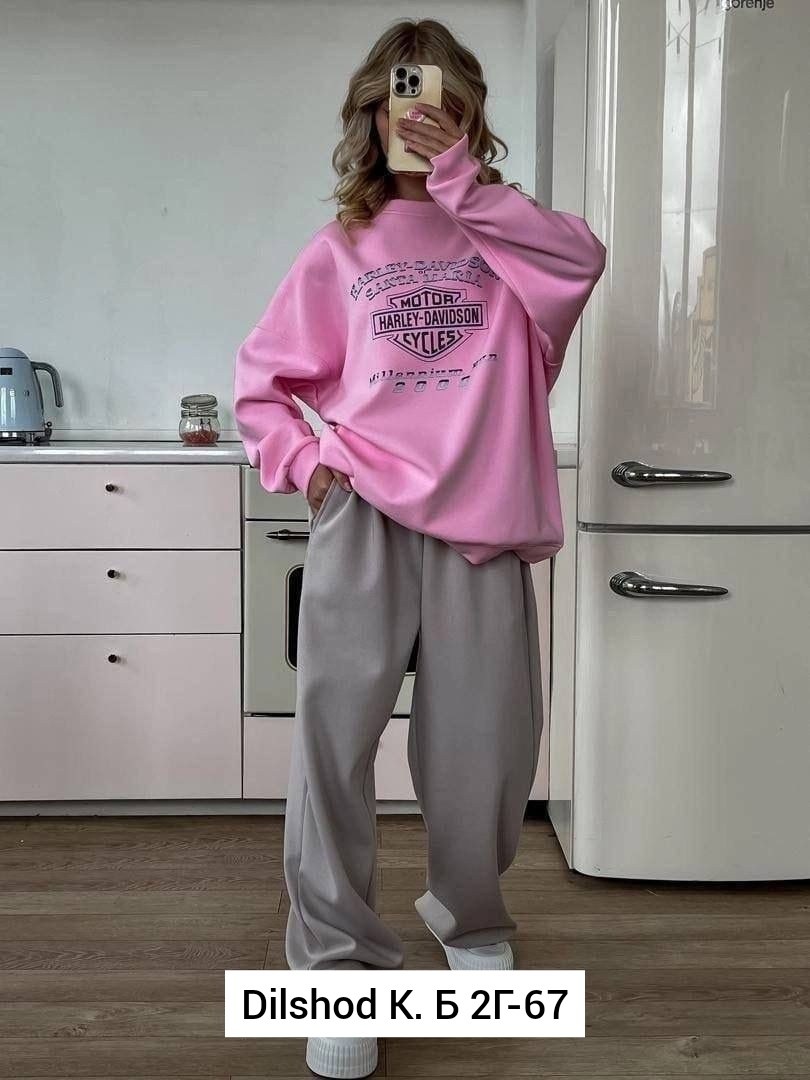 свитшот женская,розовый свитшот,модные свитшоты,повседневный свитшот,костюм свитшот