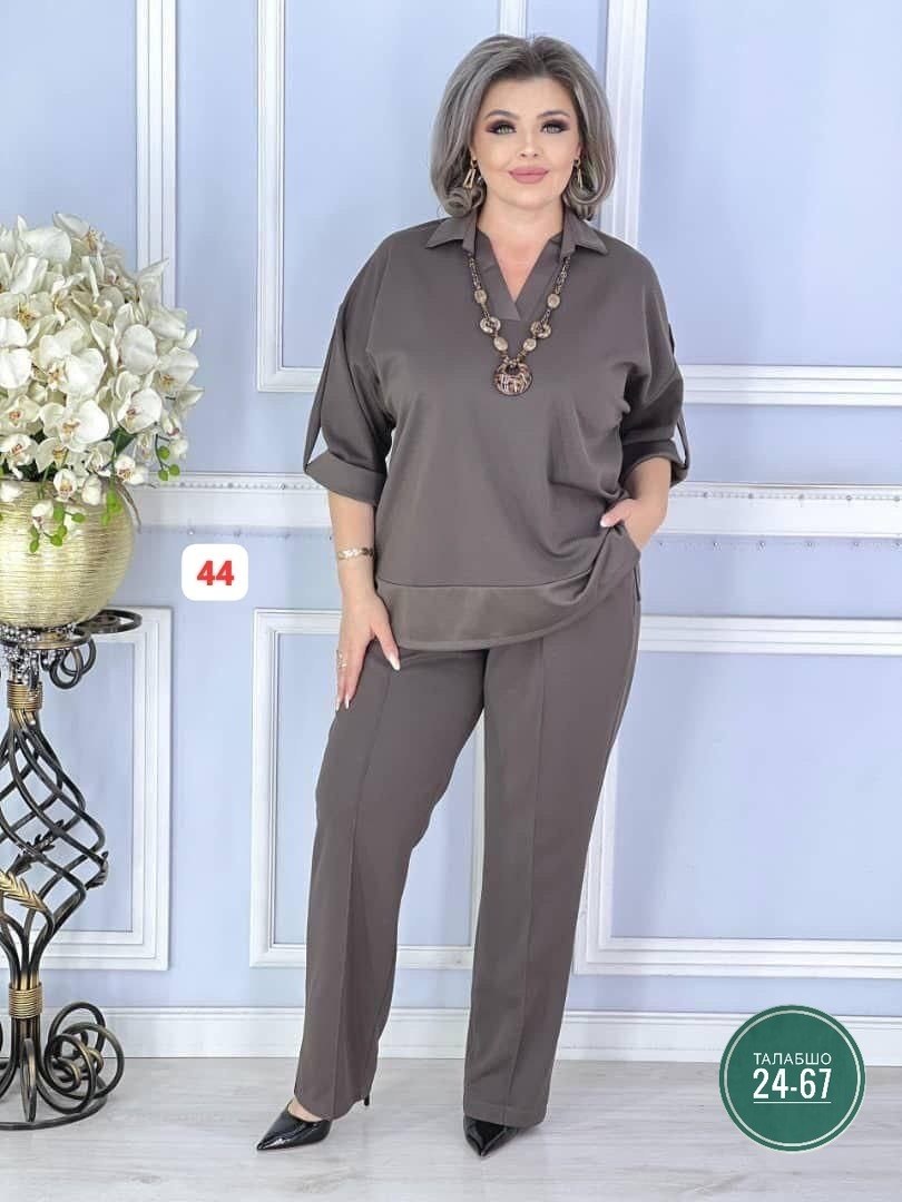 женские костюмы брючные,женский костюм двойка,стильные костюмы,блузка больших размеров нарядная nur flower,женский костюм