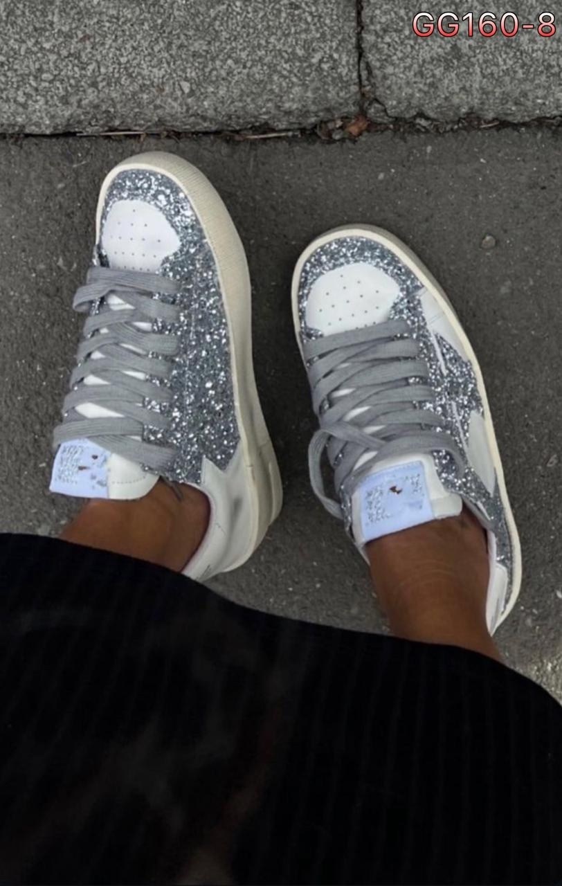 кеды женские golden goose,golden goose кеды hi star с блестками белый,кеды golden goose,golden goose кеды блестящие,