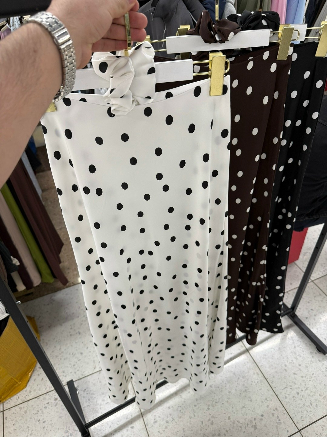 юбка в горошек,юбка горох,юбка длинная,юбка миди в горошек,женская юбка в горошек