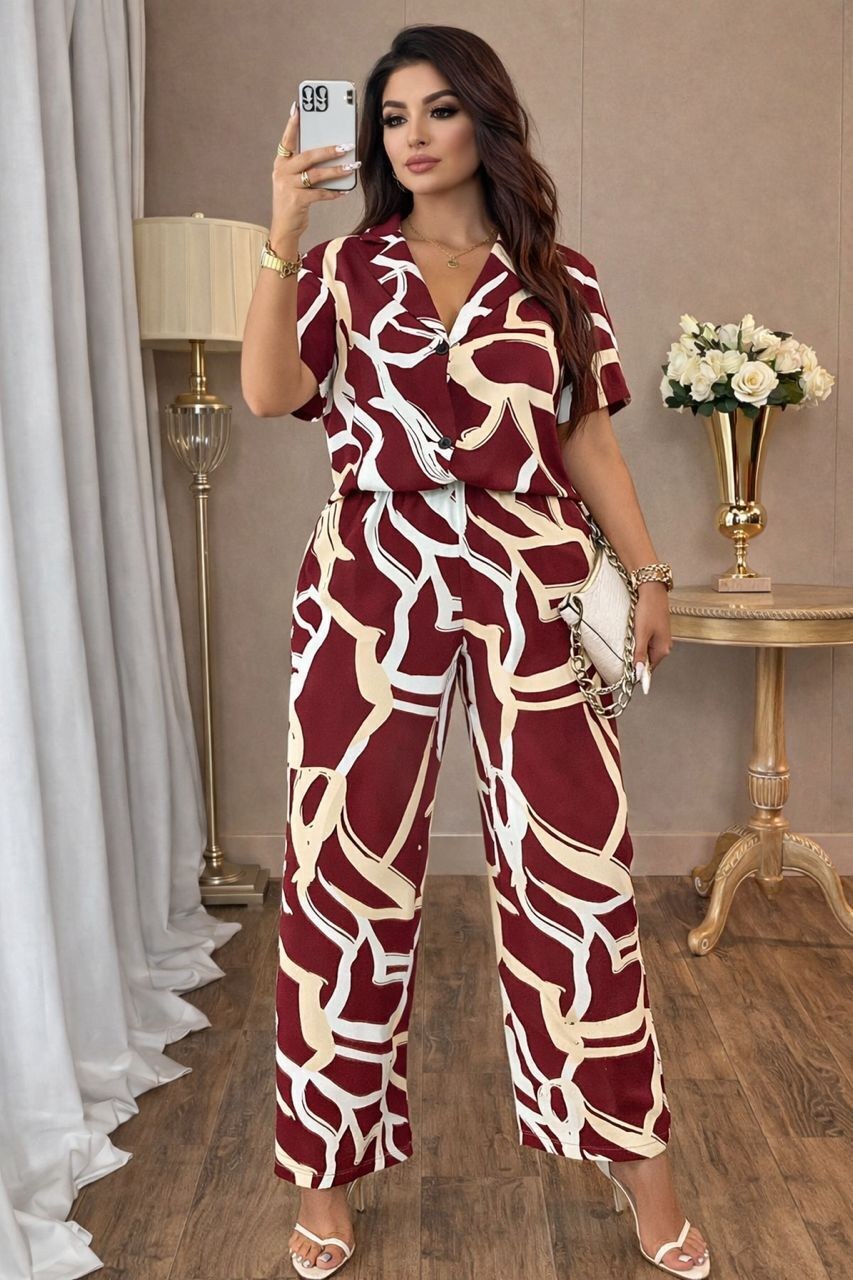 костюм с принтом,костюм с брюками,летние костюмы,женский костюм,летний брючный костюм