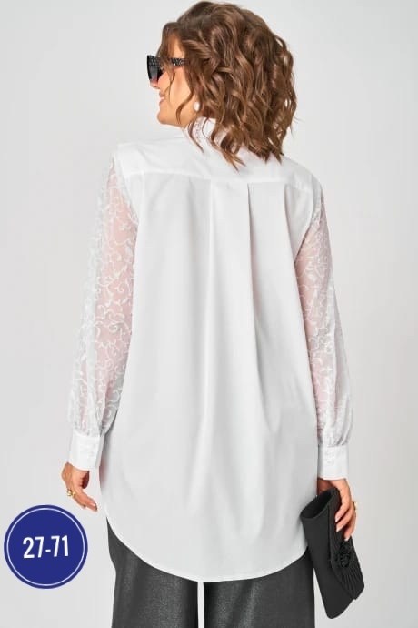 блуза eva grant,нарядная блуза,модные блузы,блуза,белая блуза