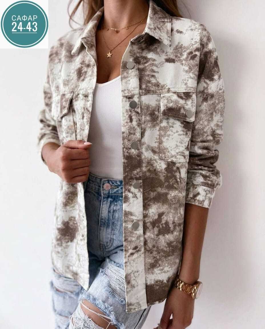 рубашка в клетку оверсайз варенка umalook,женская рубашка,рубашка джинс,,рубашка блузка женская