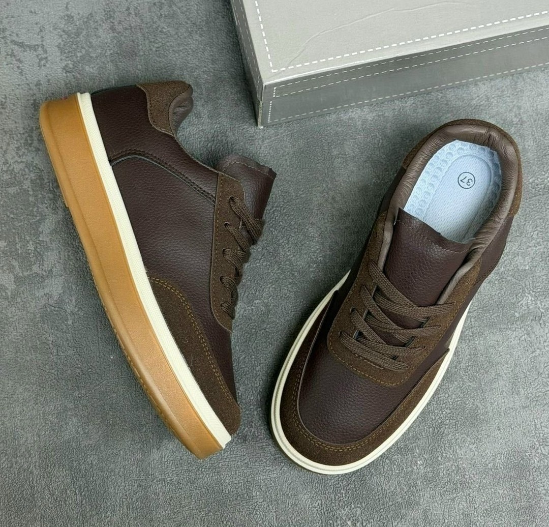 женские кроссовки из замши loro piana коричневые,,замшевые кроссовки,кроссовки loro piana,кеды loro piana