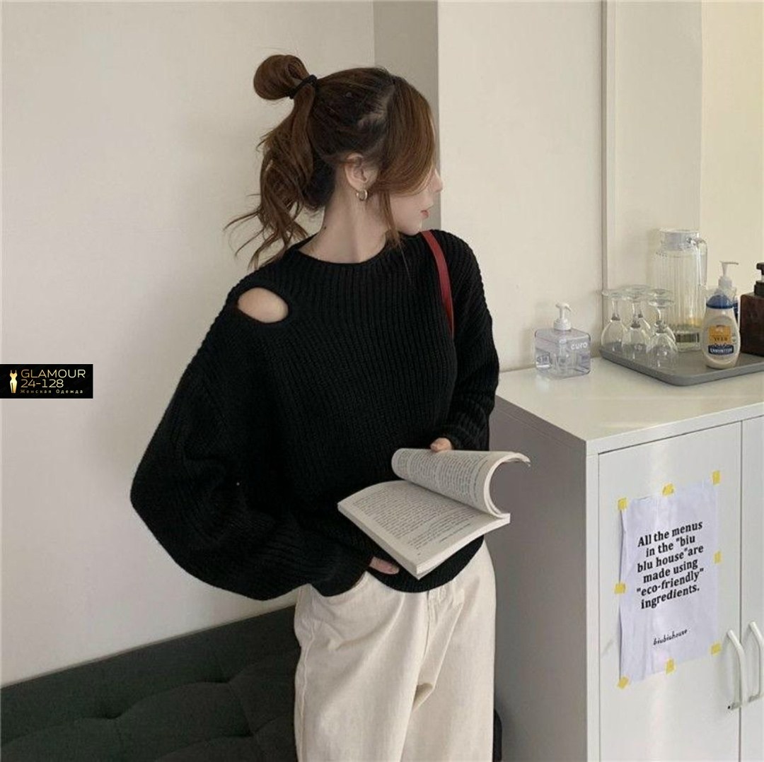 свитер с открытыми плечами,свитер укороченная,вязаный свитер с открытыми плечами,женский трикотажный свитер с открытыми плечами,джемпер с открытыми плечами