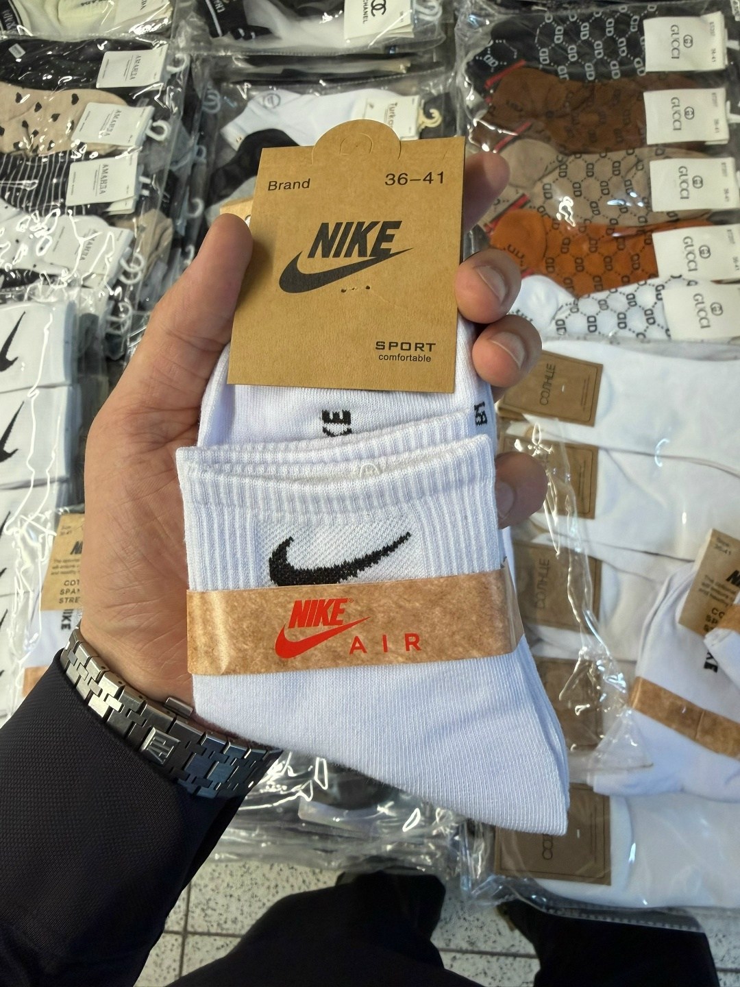 комплект носков nike,носки набор 10 пар спортивные,носки мужские найк средней длины 10 пар nike,носки женские nike,носки nike 10 пар