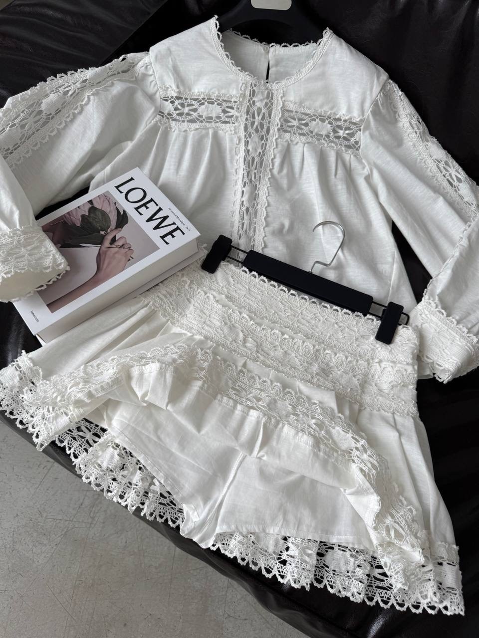 костюм с юбкой,белая блузка с кружевом,нарядная блуза,блузка крестьянка нарядная праздничная naox,блузка модная