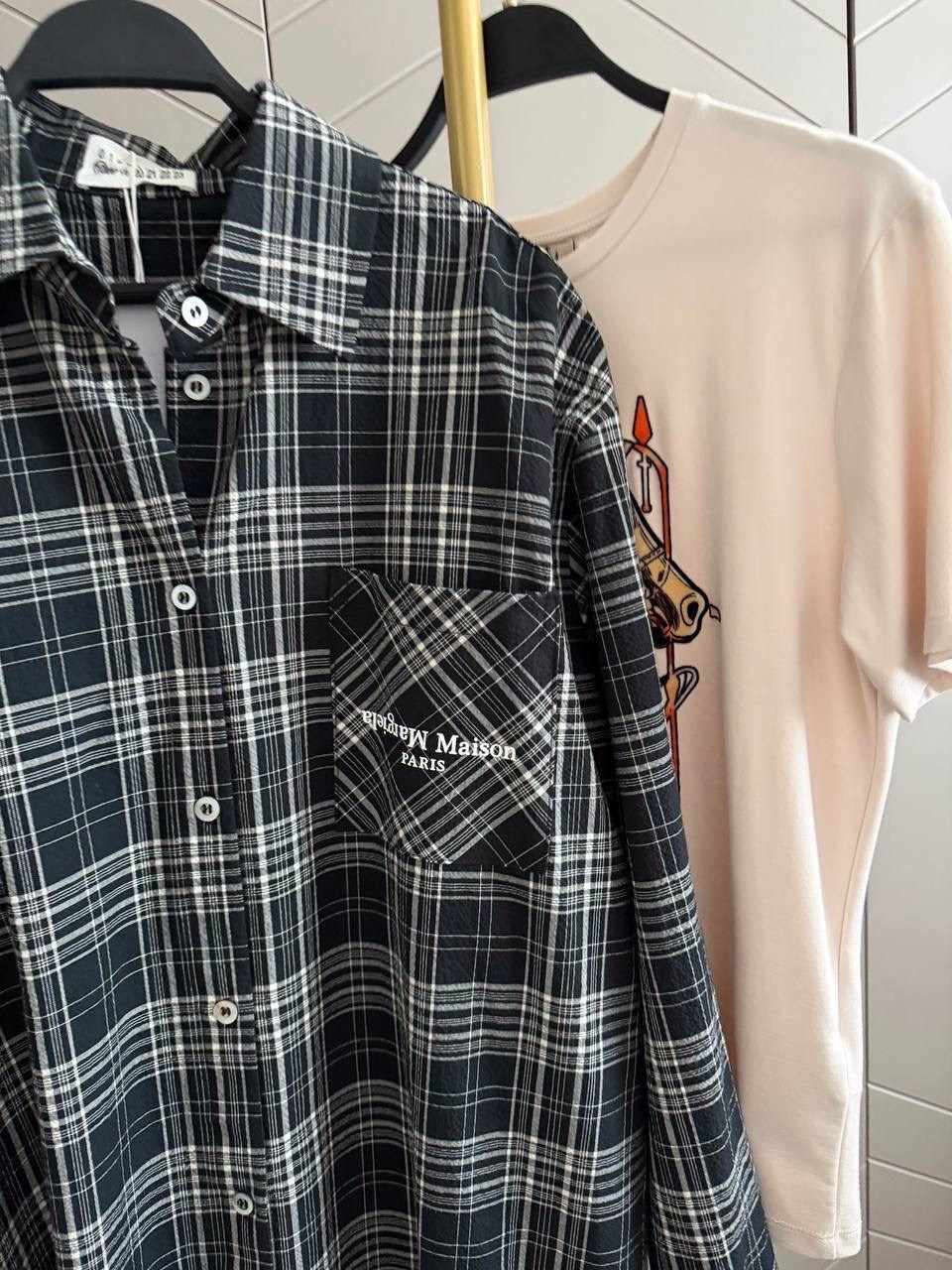 рубашка женская в клетку оверсайз,рубашка оверсайз в клетку,рубашка в клетку женская,рубашка в клетку оверсайз y2k thirteen brand,рубашка в клетку