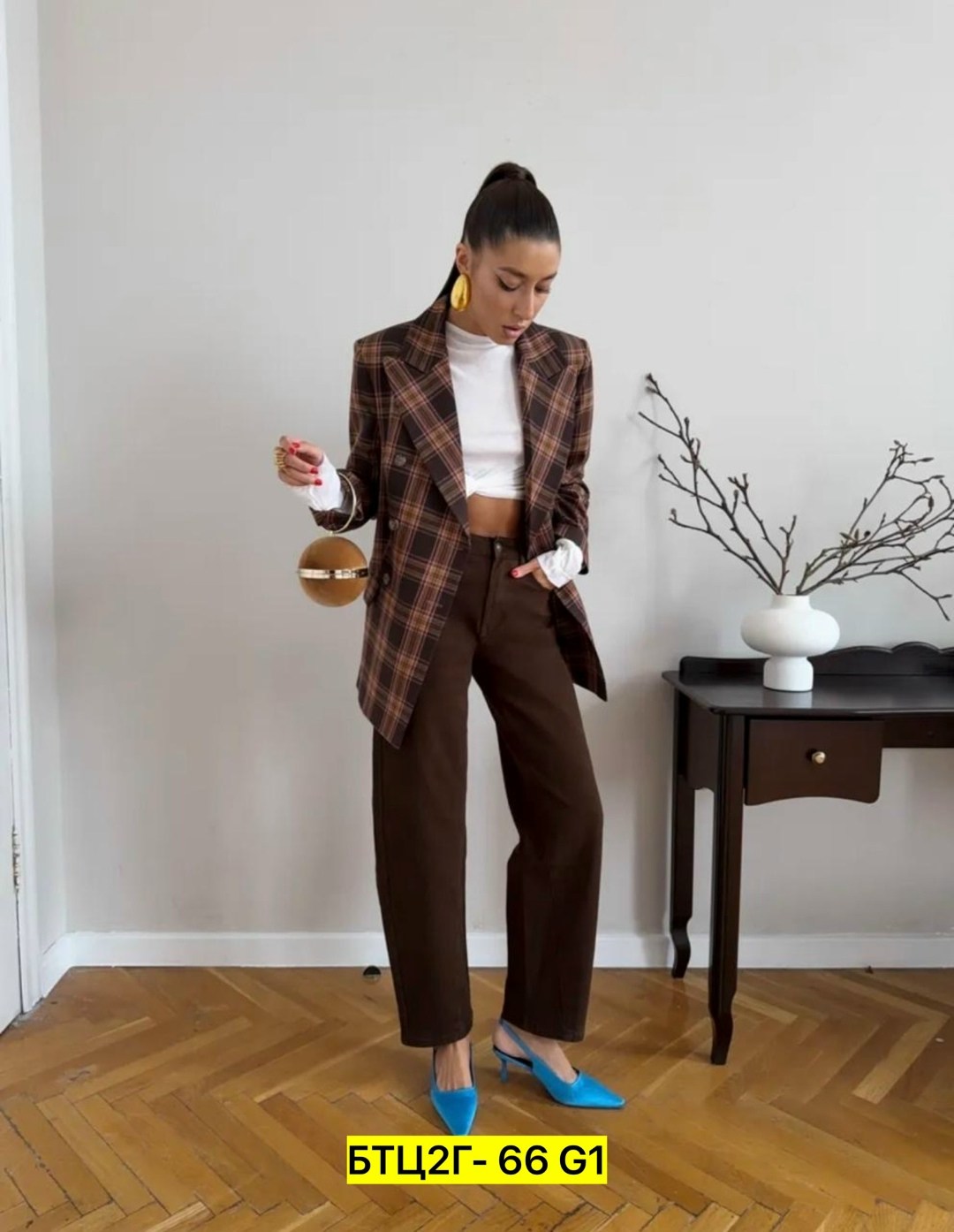 коричневые джинсы женские,джинсы свободного кроя,коричневые джинсы трубы женские,коричневые джинсы,джинсы багги широкие