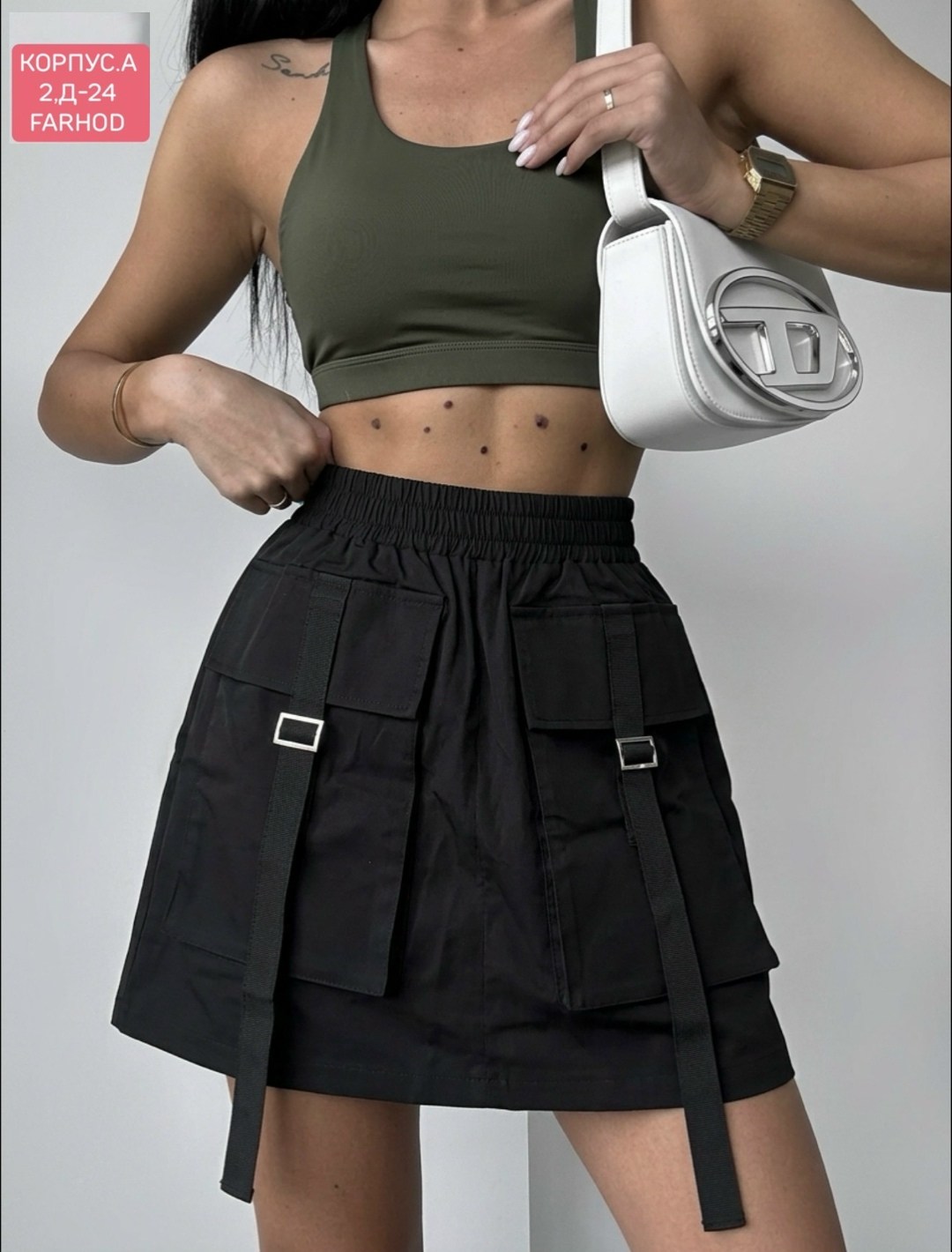 юбка карго короткая с карманами,юбка карго короткая,юбка карго мини,стильная юбка,юбка карго