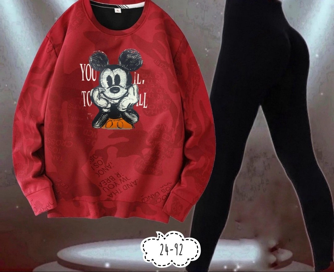 свитшот с микки маусом женский,костюм женский,женская кофта,свитшот и толстовка,свитшот женский