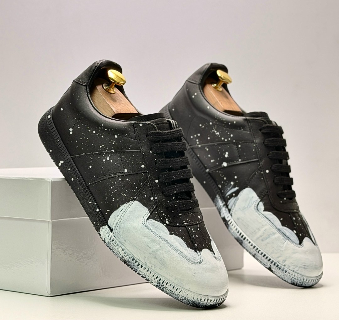 кроссовки maison margiela replica paint splatter sneakers белый,кроссовки maison margiela replica paint splatter,maison margiela replica paint splatter,кроссовки maison margiela replica low paint spla