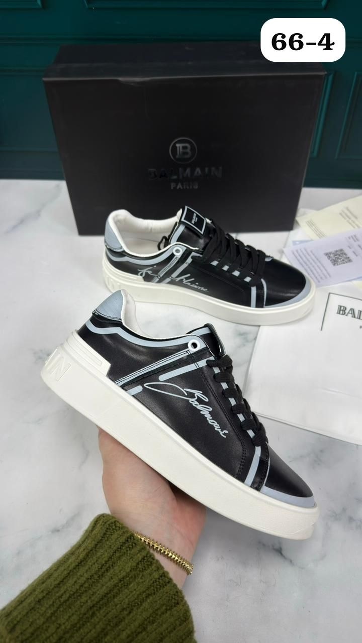 ,кроссовки balmain,balmain кроссовки мужские,кеды balmain,кожаные кроссовки balmain