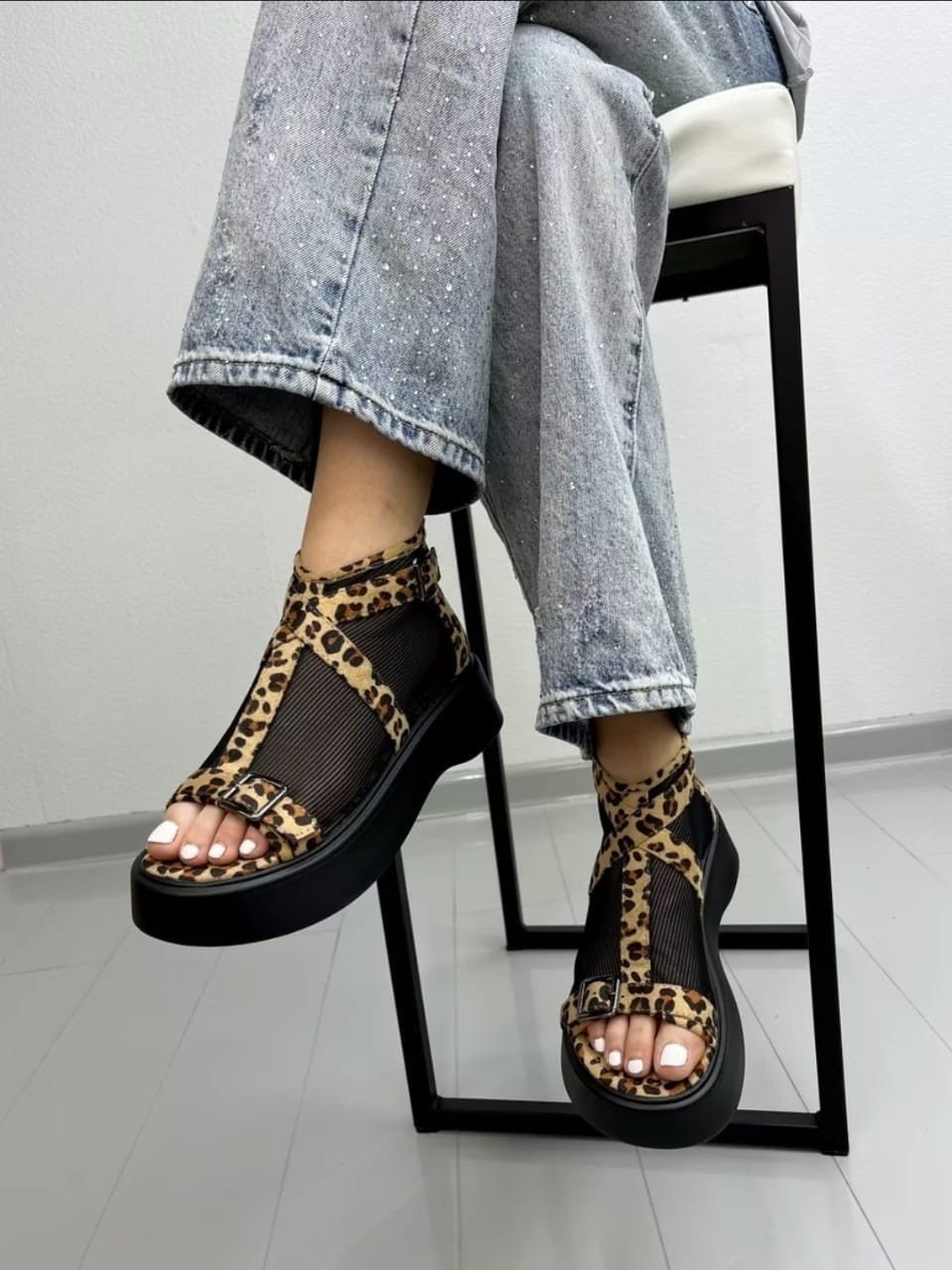 босоножки леопардовые на платформе,,леопардовые босоножки,босоножки сетка,босоножки cандалии