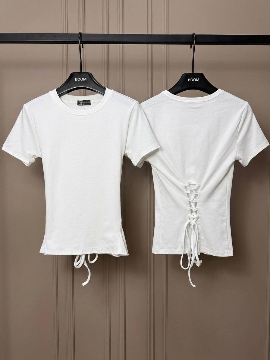 футболки женская,футболки модные,футболка с завязками,футболки для женщин,летние футболки