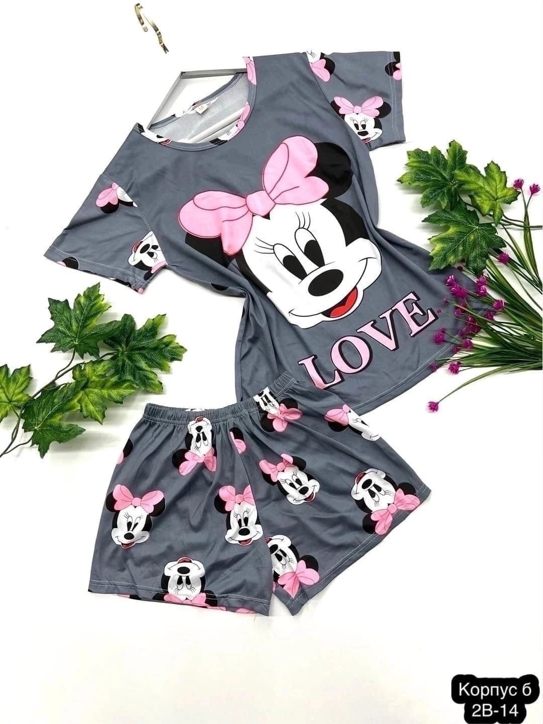 пижама одежда для дома,домашняя одежда пижама,пижама женские,пижама женская с шортам,пижама с багз банни женская