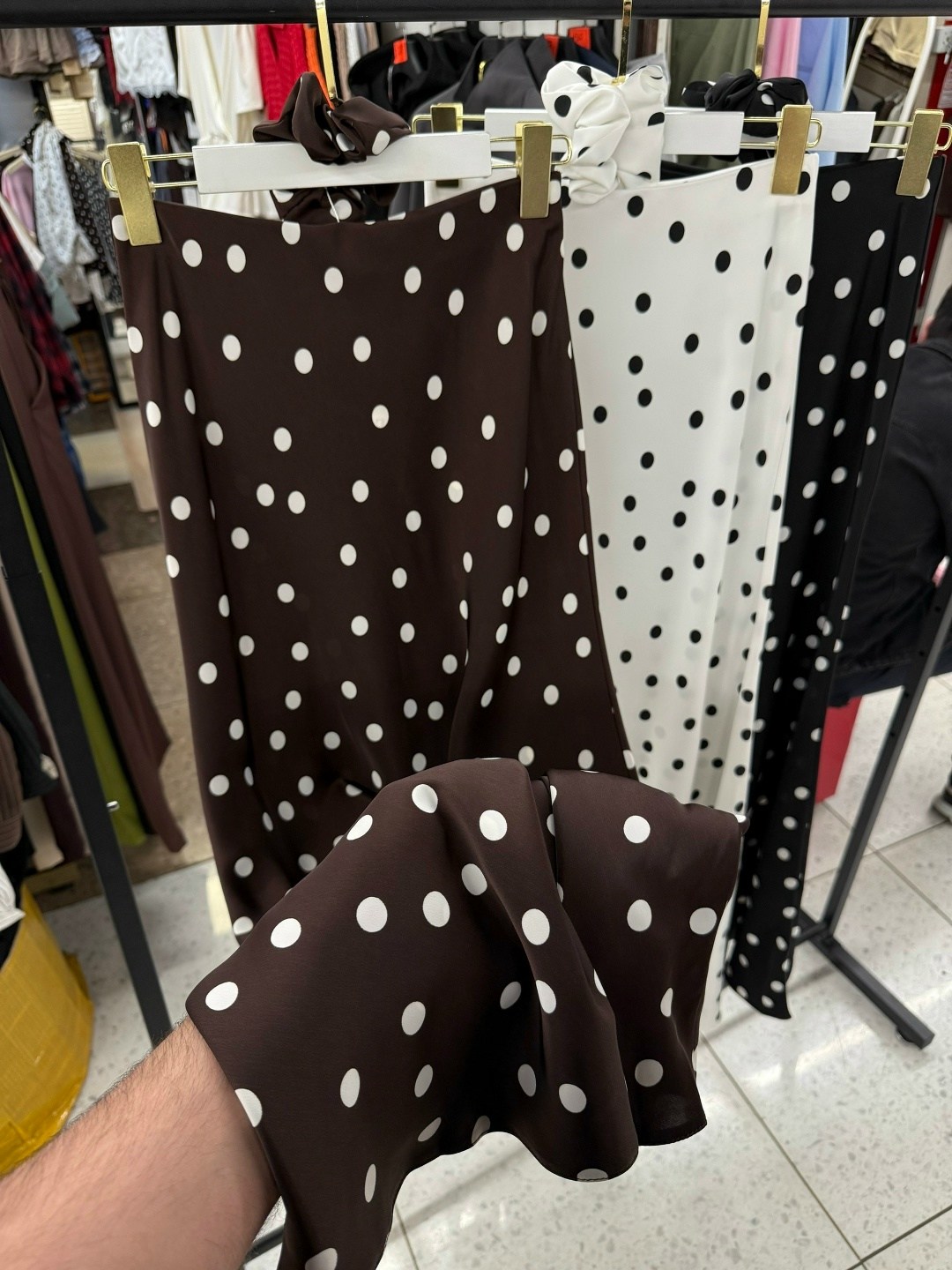 юбка в горошек,юбка горох,юбка длинная,юбка миди в горошек,женская юбка в горошек