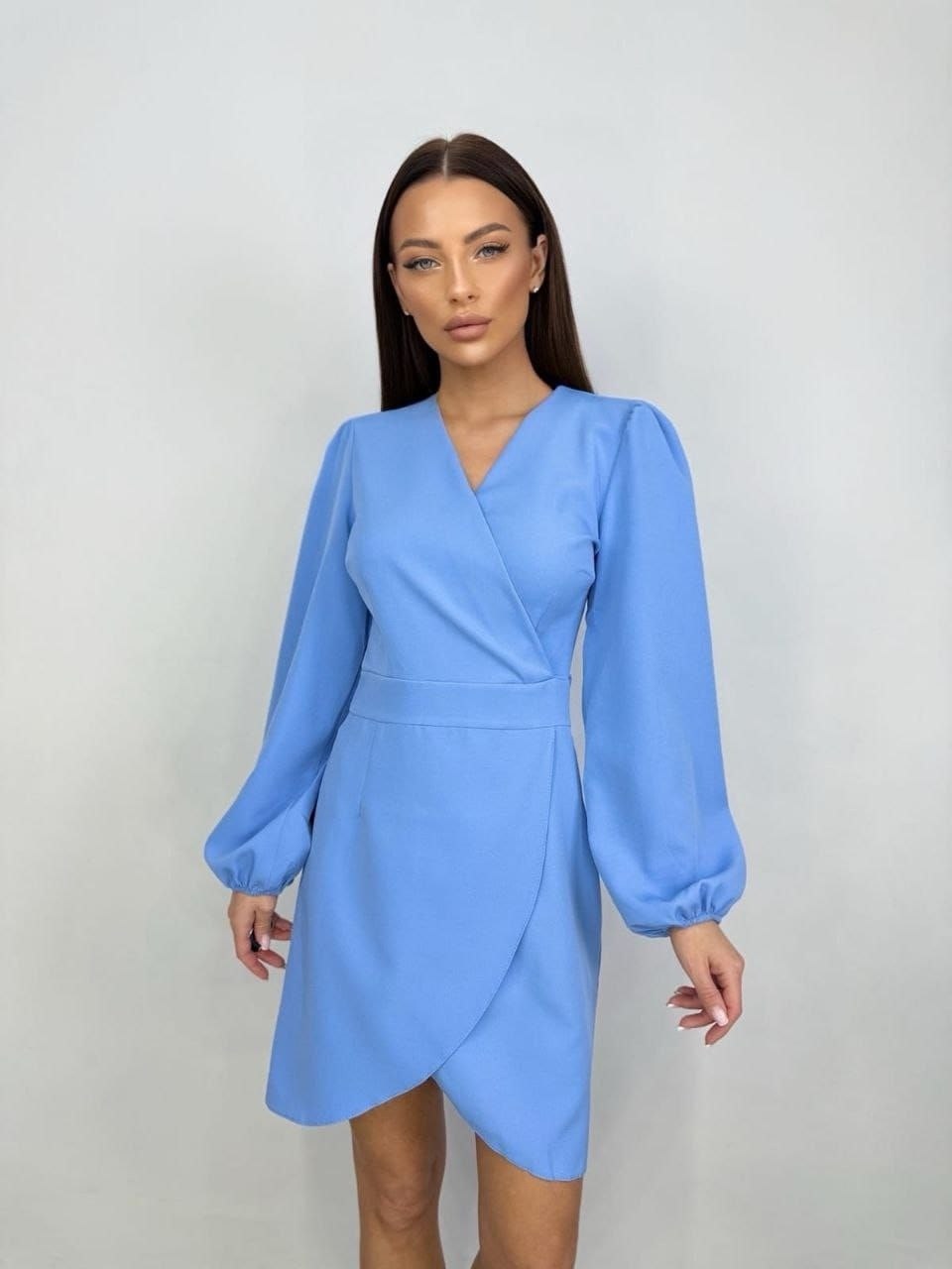 платье женское,платье,платье стиль,платье стильное,голубое платье