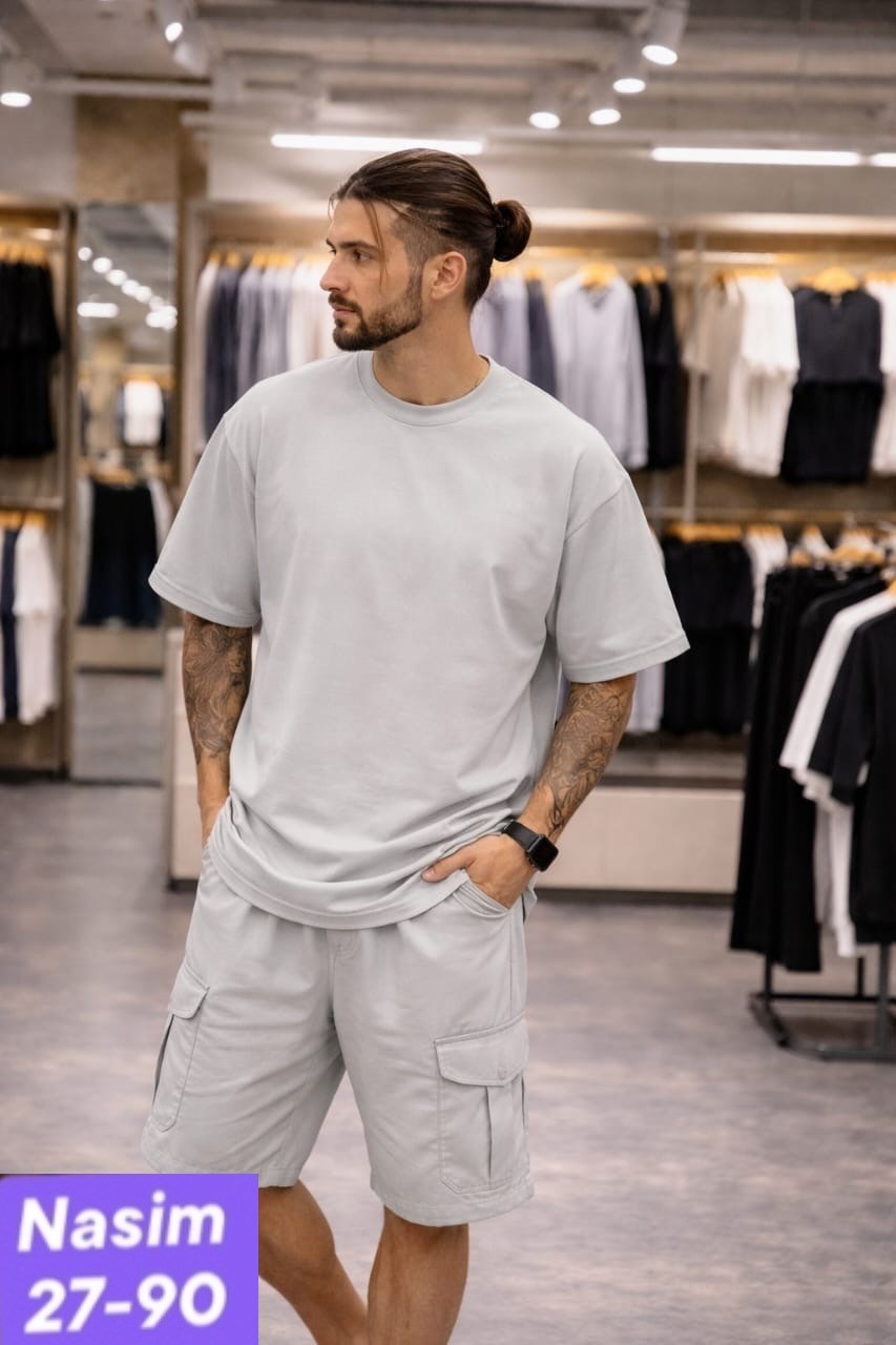 костюм мужской с шортами и футболкой летний,мужская мода,мужской костюм с шортами,мужской спортивный костюм с шортами,шорты мужские