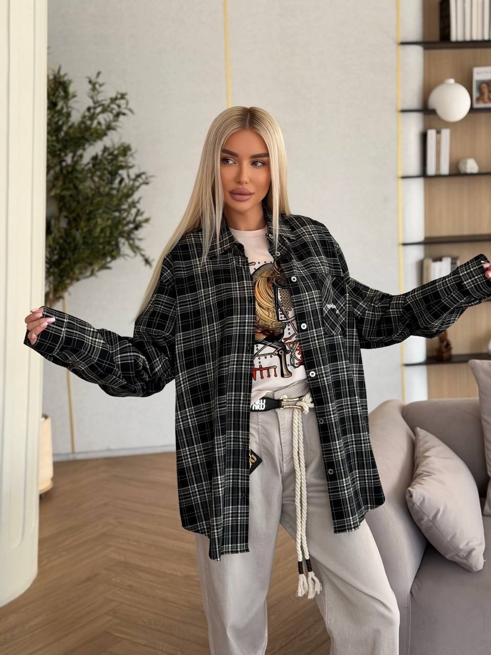рубашка женская в клетку оверсайз,рубашка оверсайз в клетку,рубашка в клетку женская,рубашка в клетку оверсайз y2k thirteen brand,рубашка в клетку