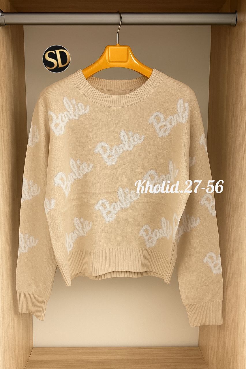 кофта женская,свитер женский,свитер оверсайз вязаный barbie lucky fashion,свитер кофта,свитер оверсайз вязаный barbie