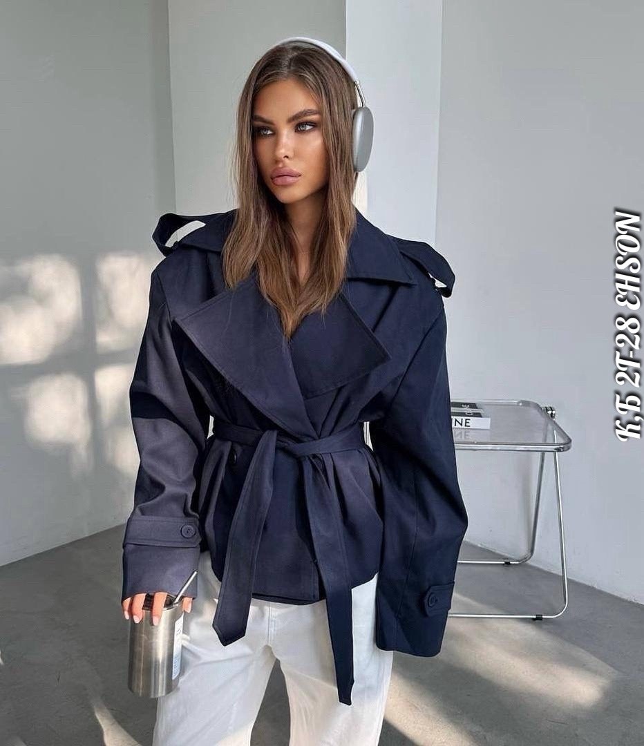 тренч женский,тренч с поясом,укороченный тренч,тренч,куртка тренч