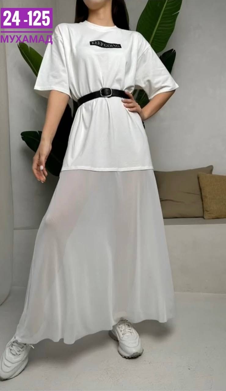 платья,комбинированное платье,платье с поясом,стильное платье,костюм с юбкой