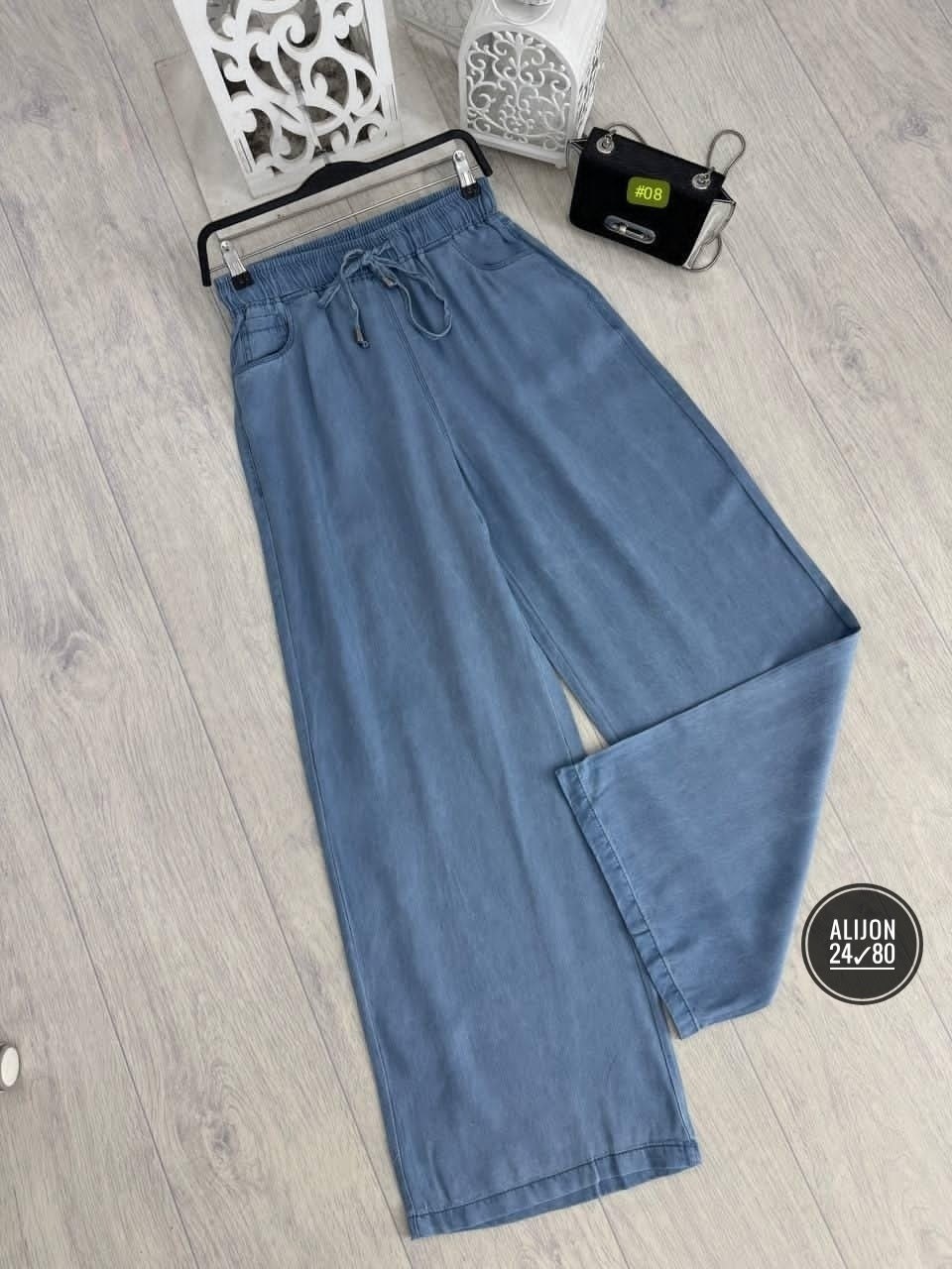 брюки джинсы,штаны палаццо,широкие джинсы,женские широкие джинсы,джинсы женские